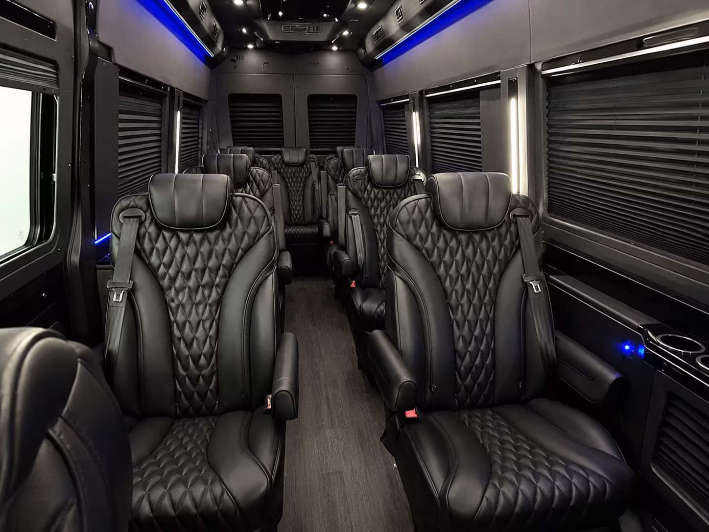 Las Vegas Airport Shuttle & Transportation party bus exterior