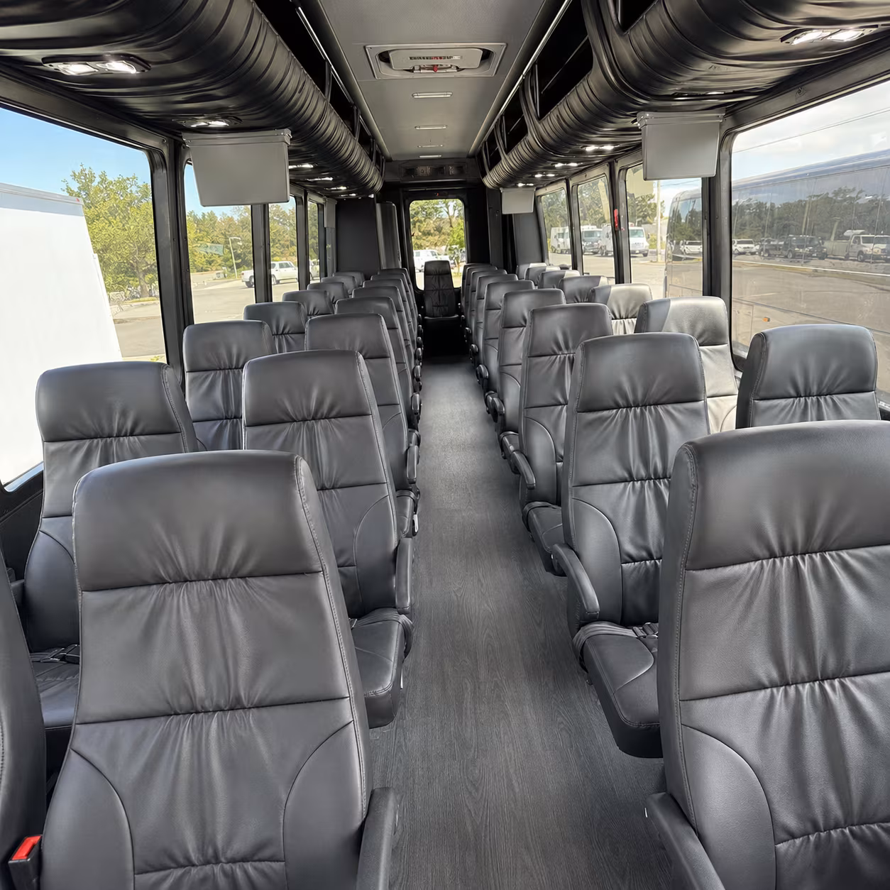 Las Vegas Airport Shuttle & Transportation party bus exterior