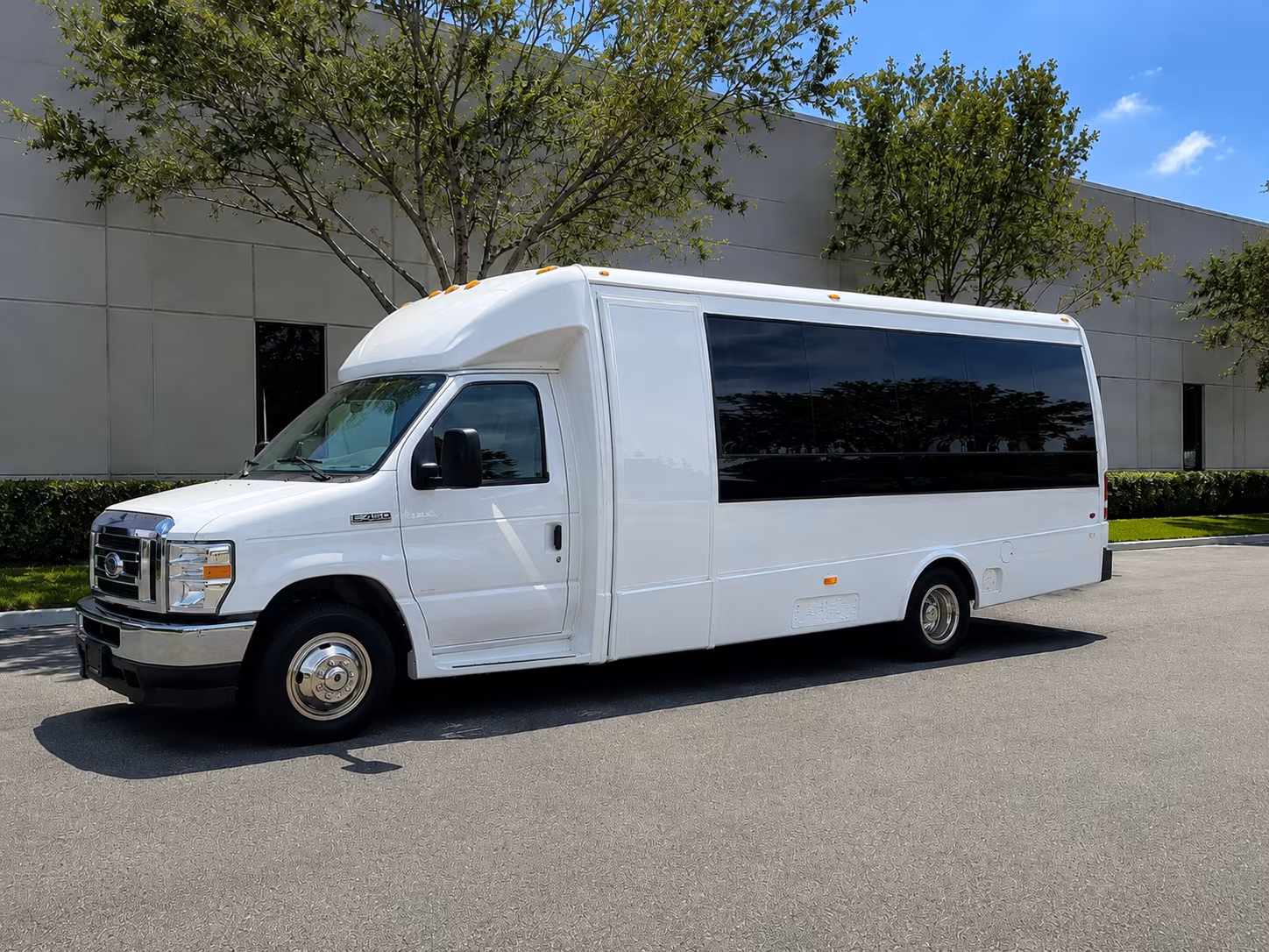 Las Vegas Airport Shuttle & Transportation party bus interior