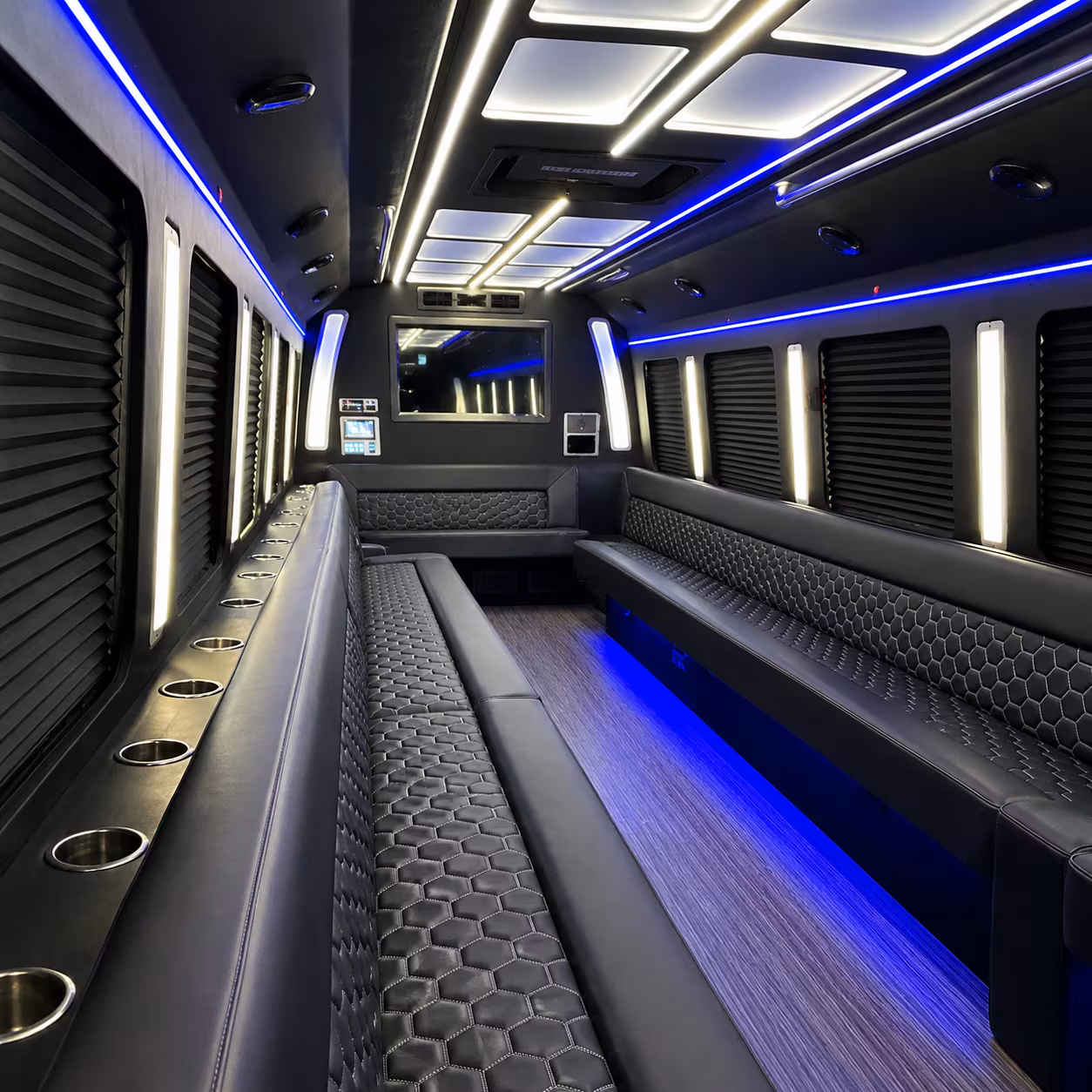 Las Vegas Concert & Music Festival Transportation party bus exterior