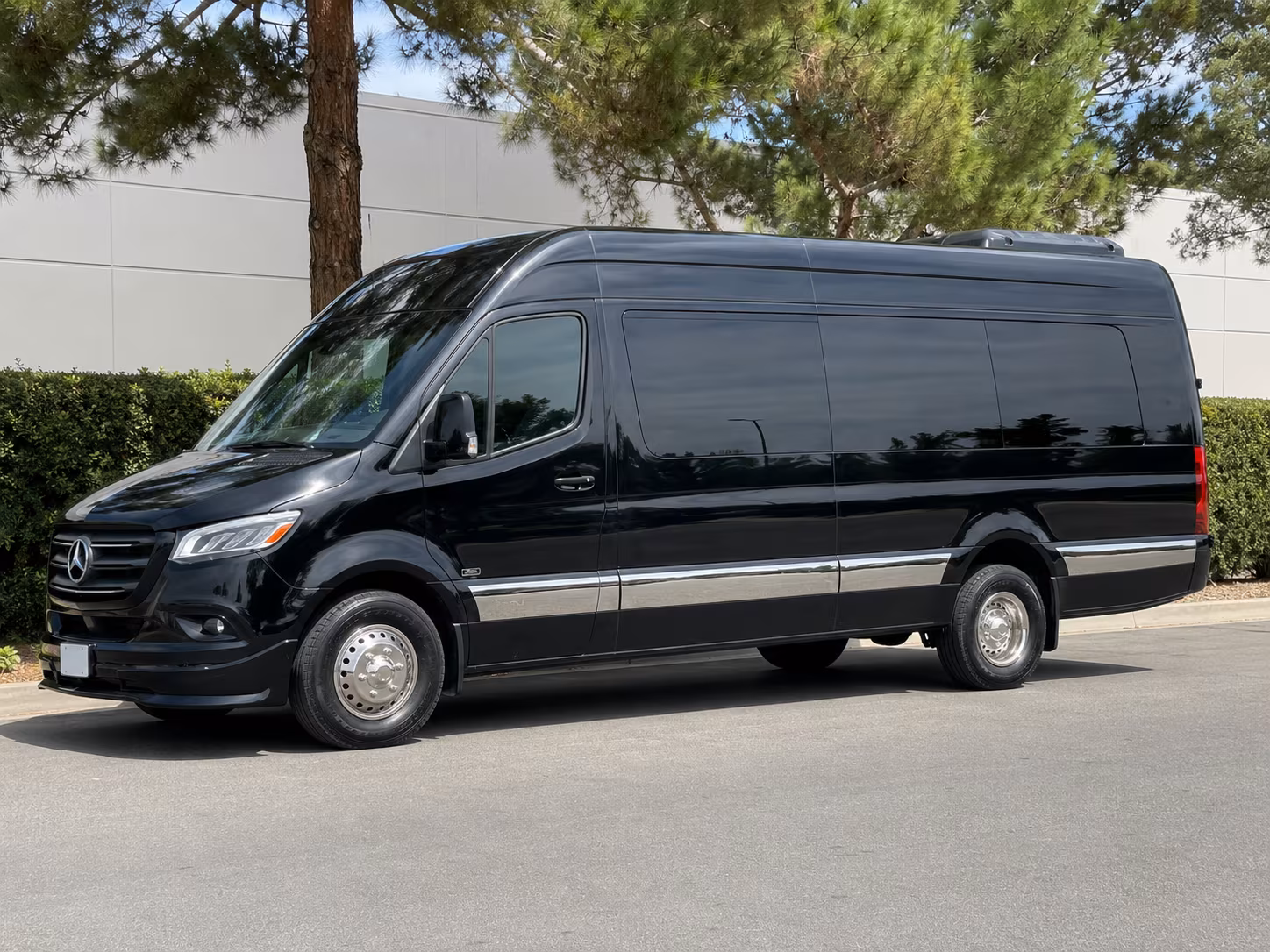 Las Vegas Corporate Transportation party bus exterior