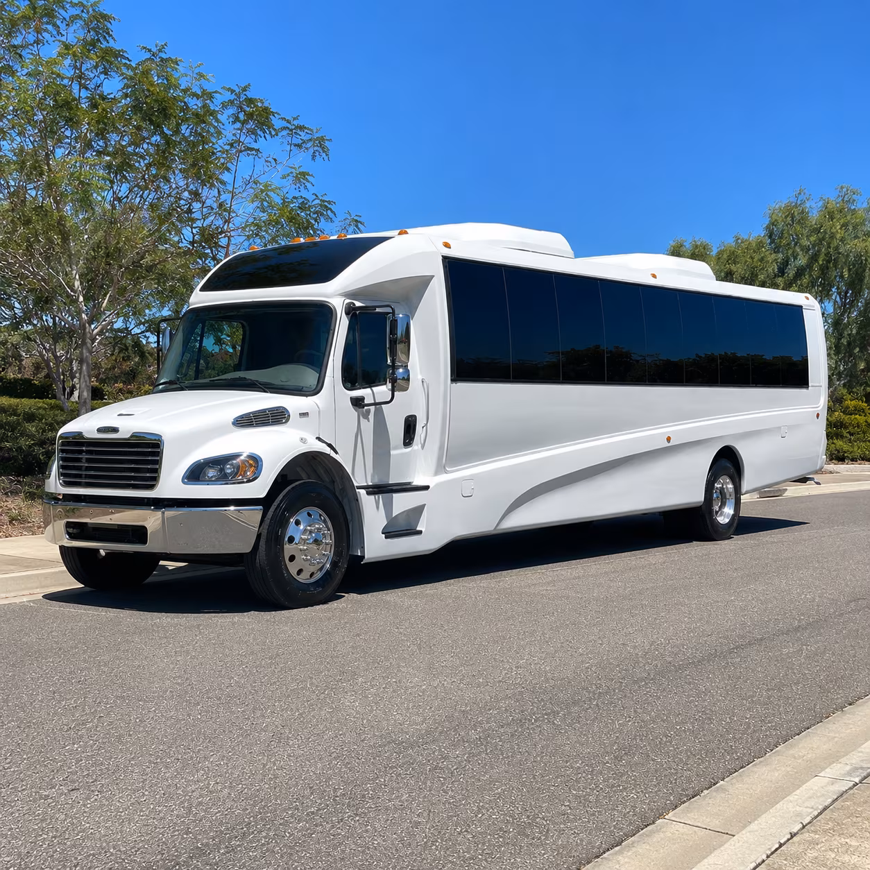 Las Vegas Corporate Transportation party bus exterior
