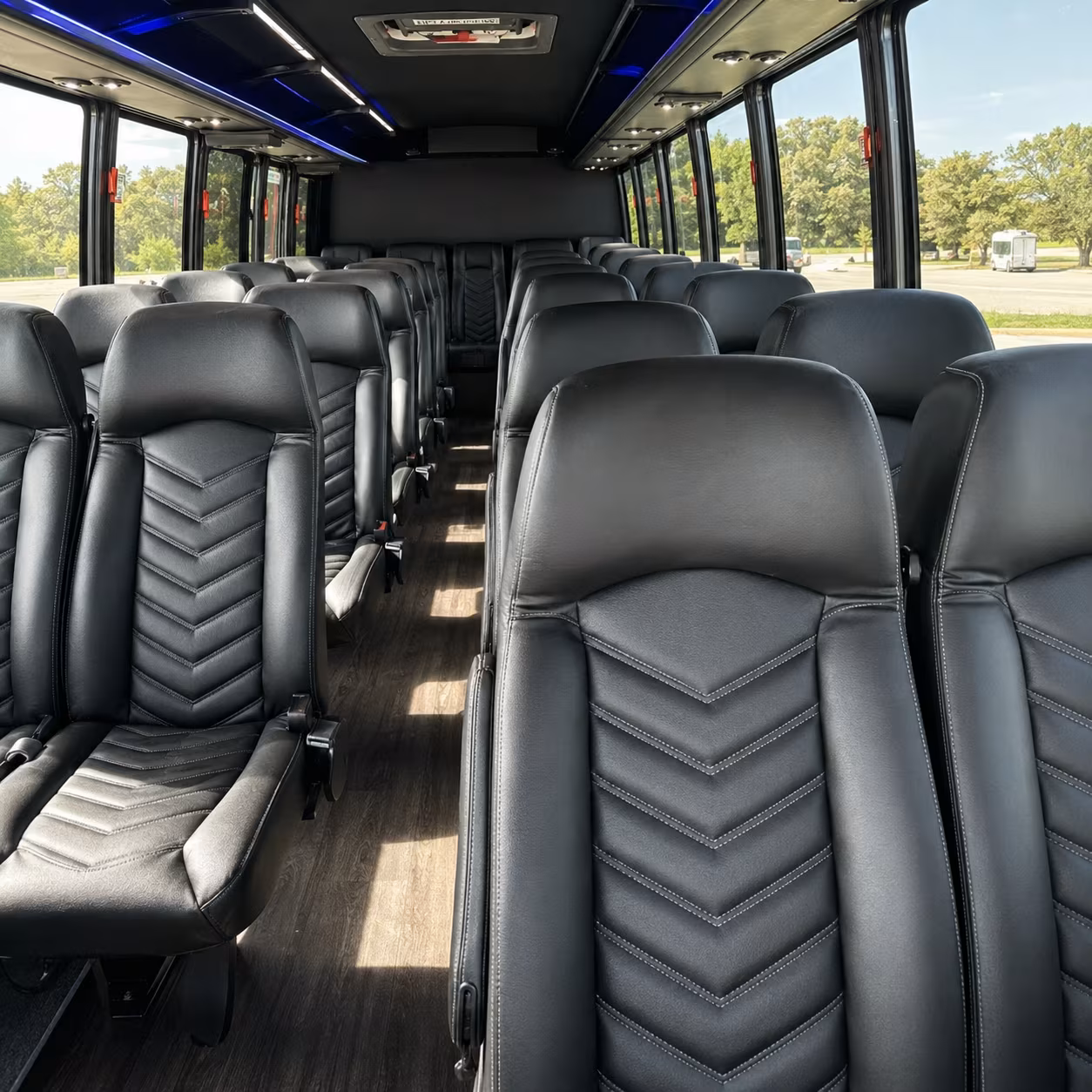 Las Vegas Corporate Transportation party bus exterior