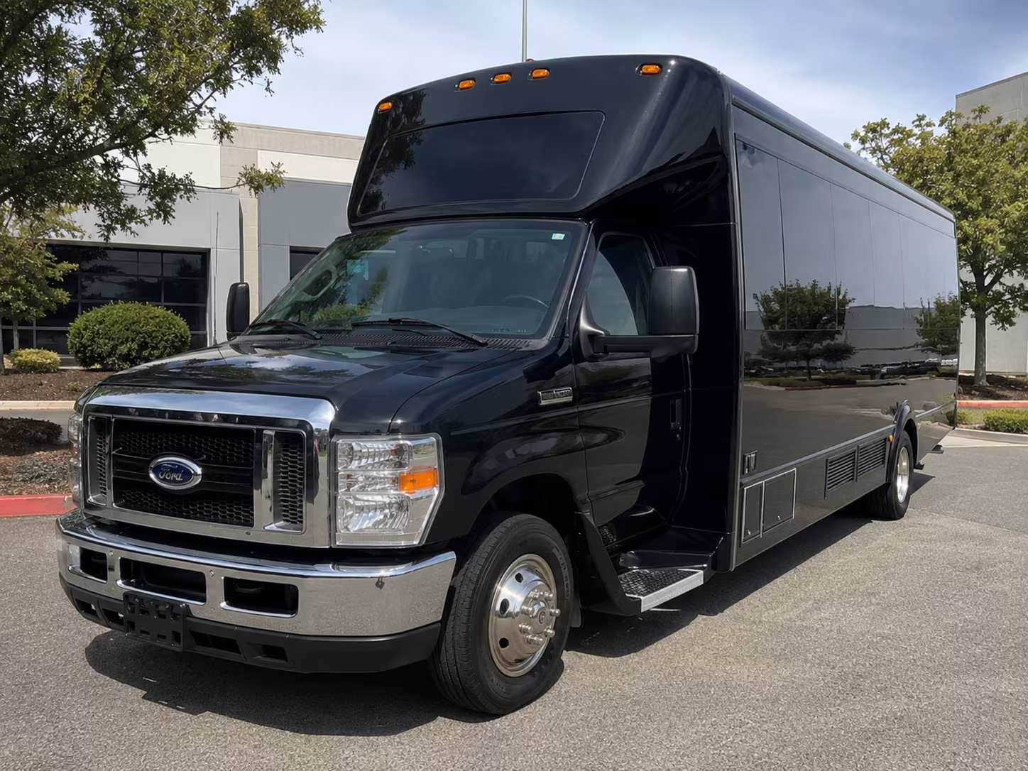 Las Vegas Private Event Transportation party bus exterior