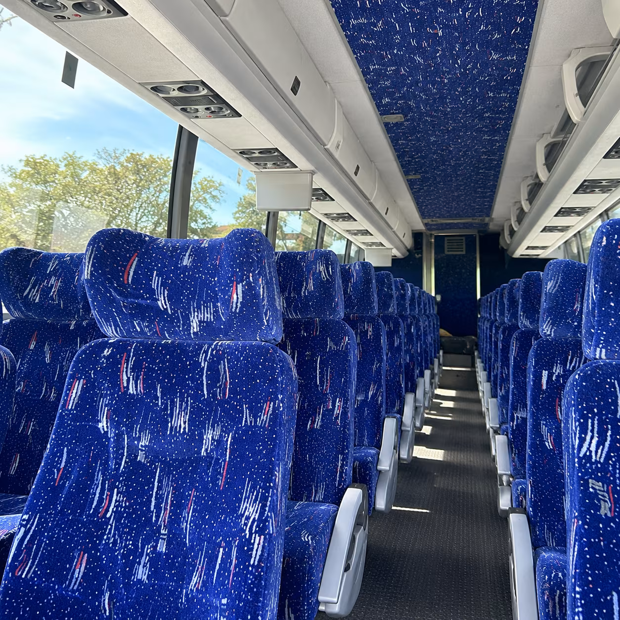 Las Vegas School Event Transportation party bus exterior