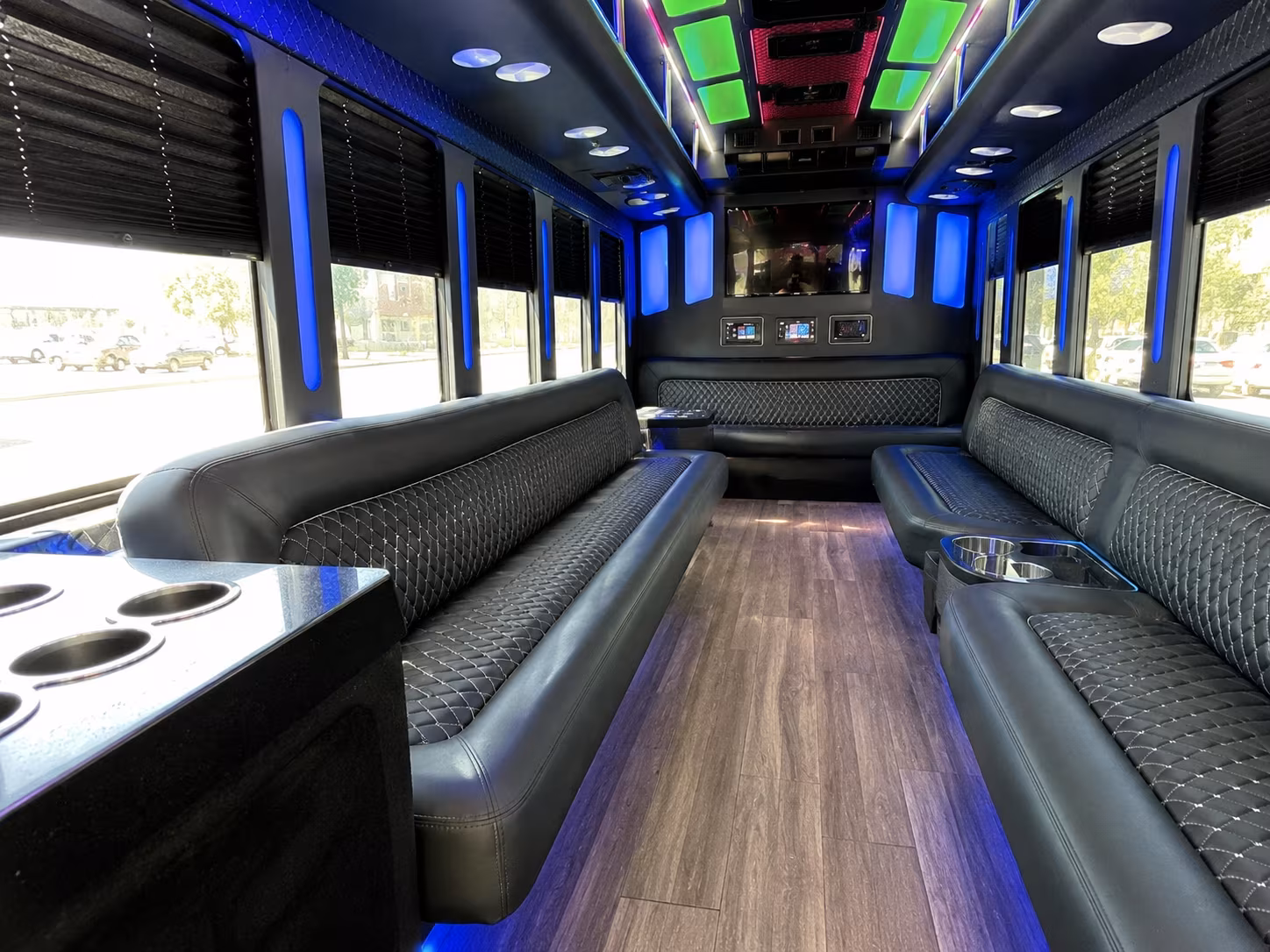Las Vegas Sporting Event Transportation onboard seating